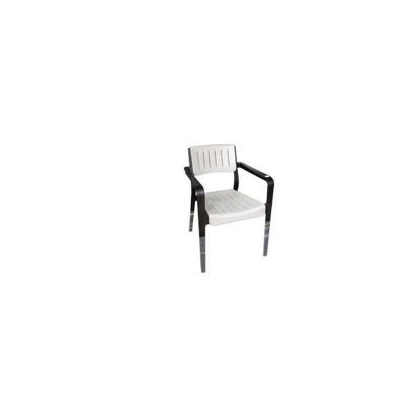 Scaun din plastic, maro-cappucino, Infinity image