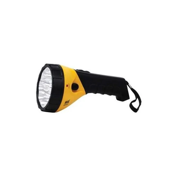 Lanterna reincarcabila PUSKAS Horoz. 5 LED. 0.5 W. 25 Lm. Galben. image