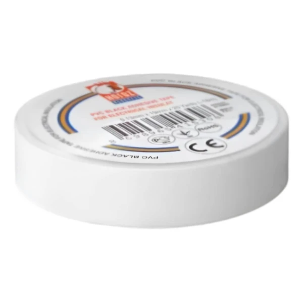 Banda izolatoare din PVC, 9,2 m, alba, Horoz image