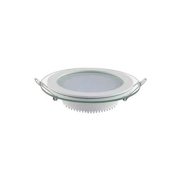 Spot incorporabil SMD LED. 12W. 744Lm. 6400K. alb/sticla. HL688LG image