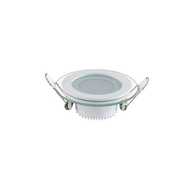 Spot incorporabil SMD LED. 6W. 480 Lm. 6400K. alb/sticla. HL687LG image
