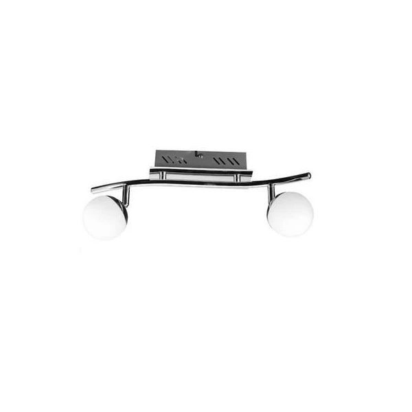 Corp de iluminat COB LED HL7182L Horoz. 2 x 4 W. 2 x 260 Lm. 3000 K. Crom. Aplicare pe perete/ tavan. image