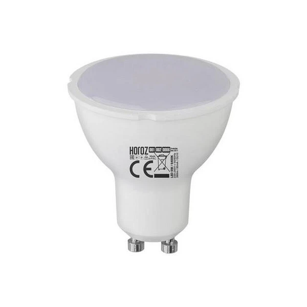 Bec LED SMD Horoz. GU10. 220 V. 6 W. 390 Lm. 6400 K. image