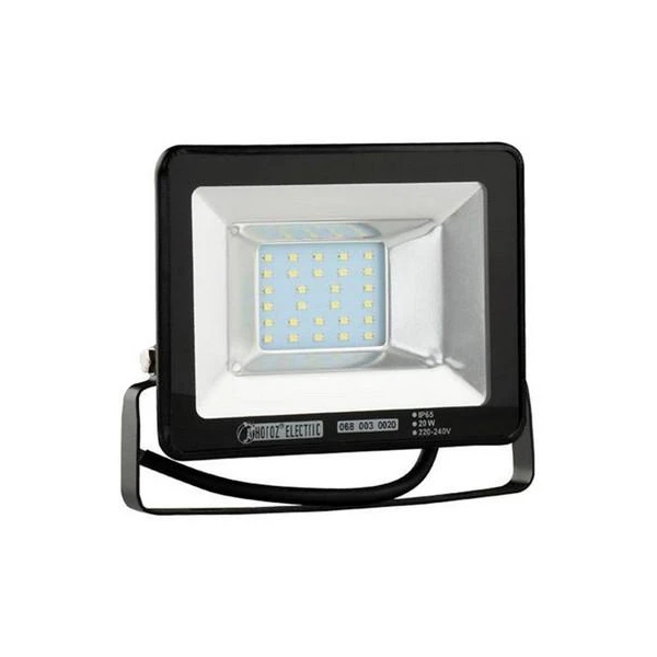 Proiector LED PUMA. 20W. 1000Lm. 6400K. negru. Horoz image