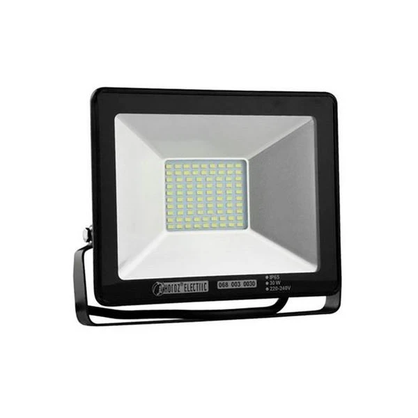 Proiector LED PUMA Horoz. 30 W. 2700 Lm. 6400 K. IP65. Negru. image