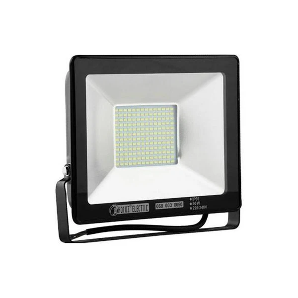 Proiector LED PUMA Horoz. 50 W. 5000 Lm. 6400 K. IP65. Negru. image