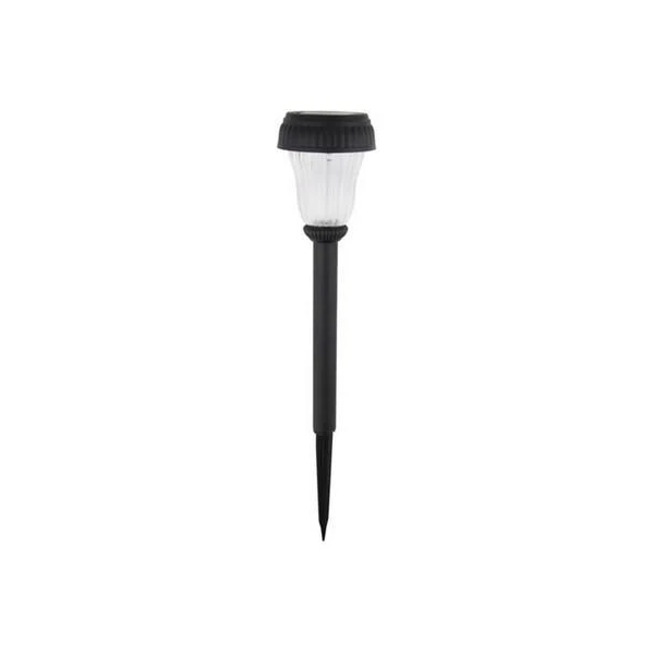 Lampa solara Pluton Horoz. 0.06 W. 1.5 Lm. 6400 K. IP44. Negru. 37 cm. image
