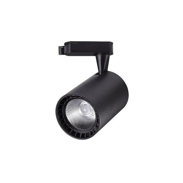 Proiector LED pe sina track LYON Horoz. 10 W. 650 Lm. 4200 K. Negru. image