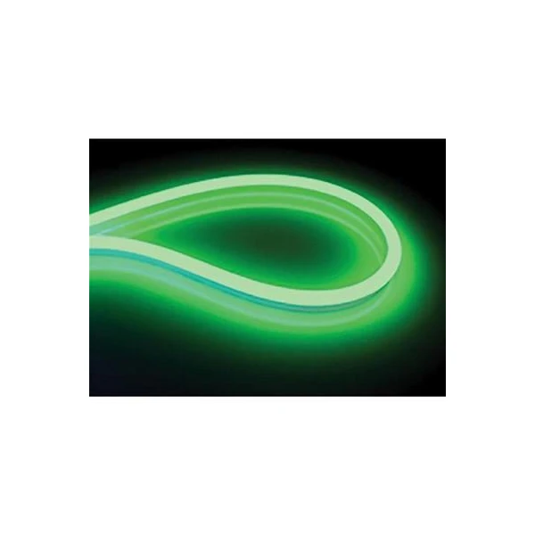 Banda NEOLED Horoz. Verde. 12 x 15 mm. 35 x 28 SMD. IP65. 5.5 W/m. 800 Lm/m. 120 grade. 1 rola - 100 m. image