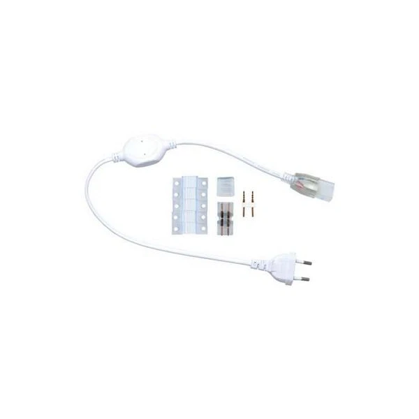 Adaptor p/u banda led. 220V. VOLGA. 8mm. si accesorii. Horoz image