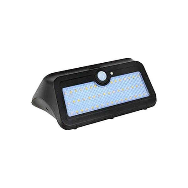 Lampa solara cu senzor de miscare Sirius-2 Horoz. LED. 2 W. 240 Lm. 4000 K. Negru. 11.5 x 20.5 cm. IP44. image