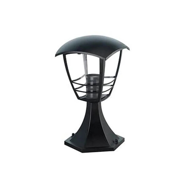 Felinar de gradina cu picior NAR Horoz. E27. 30 cm. IP44. Negru. image