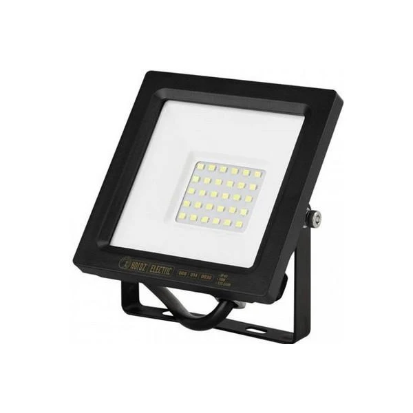 Proiector LED JAGUAR Horoz Electric. 30 W. 2550 Lm. 6400 K. IP65. Negru. image