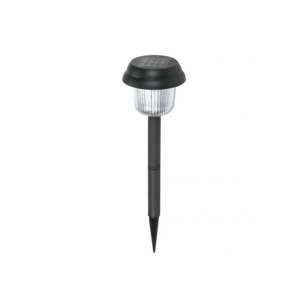 Lampa solara LED MARS Horoz. 0.06 W. 1.5 Lm. 6400 K. IP44. Metal/Plastic. Negru. 47 cm. image
