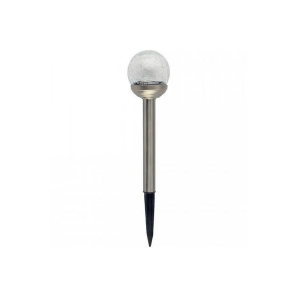 Lampa solara LED CRYSTAL Horoz. 0.06 W. 1.5 Lm. 6400 K. IP44. Metal/ Plastic. 37 cm. image