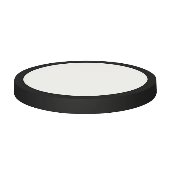 Plafoniera LED rotunda, 28 W, 6400 K, 1960 lm, negru, CAROLINE-28 Horoz image