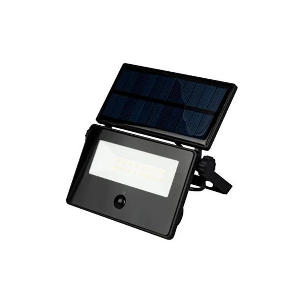 Proiector LED, cu panou solar, cu senzor, 16 W, 1600 lm, 6400 K, IP5 4, SPIDER Horoz Electric image