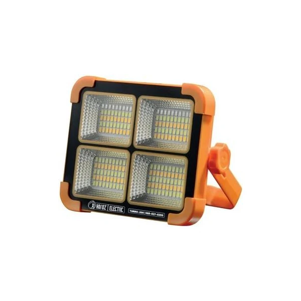 Proiector LED solar  TURBO Horoz. 400 W. 3-6400 K. 8000 mAh. Type-c. image