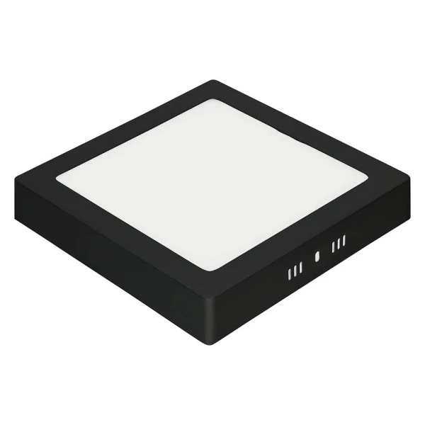 Plafoniera LED patrata, 18 W, 6400 K, 1300 lm, negru, ARINA-18 Horoz image