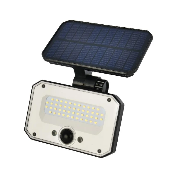 Proiector LED cu panou solar, 16 W, 1600 lm, 6400 K, IP65, SPARROW-16 Horoz image