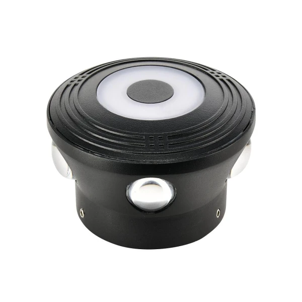 Aplica de perete decorativa, 5 W, 4200 K, 350 lm, negru, IP54, BOLERO-5 Horoz image