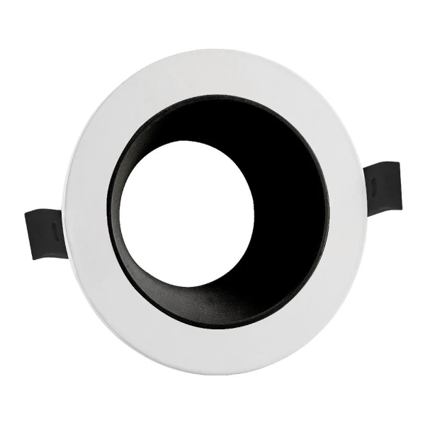 Spot LED rotund incastrat, 10 W, IP20, alb/negru, AZELYA-1 Horoz image