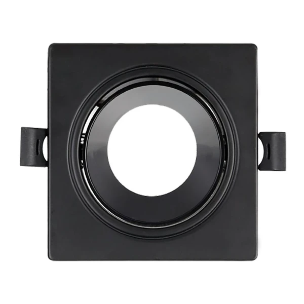 Spot LED patrat incastrat, 10 W, IP20, negru, AZELYA-2 Horoz image