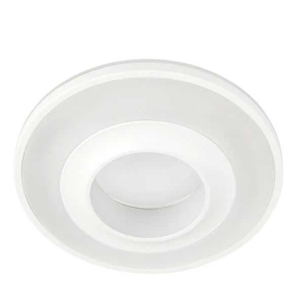 Spot LED rotund incastrat, 10 W, IP20, alb, BEGONVİL Horoz image