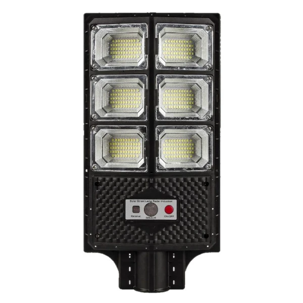 Lampa de tip stradal cu panou solar si senzor de miscare, 30 W, 6400 K, 190 lm, IP65, COMPACT PRO-30 Horoz image