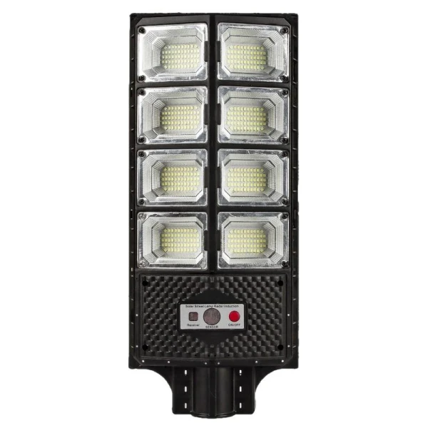 Corp de iluminat stradal, cu panou solar si senzor, 40W, 6400K, 400lm, 3.6Ah, IP65, cu telecomanda Compact Pro Horoz image