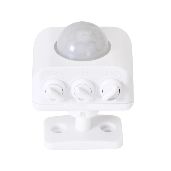 Senzor de miscare, montaj suprafata, 360 grade, max. 60 W, IP20, alb, SANDERO Horoz image