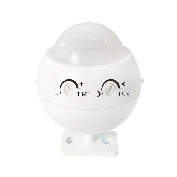 Senzor de miscare, montaj suprafata, 360 grade, max. 200 W, IP20, alb, NAVARA Horoz image