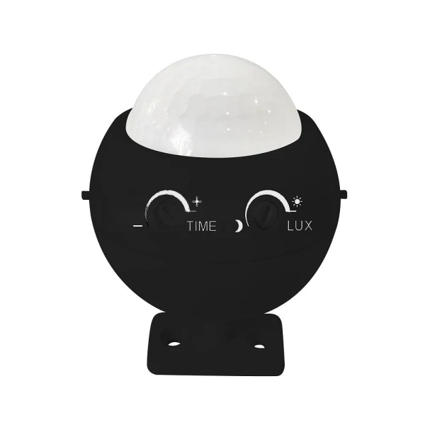 Senzor de miscare, montaj suprafata, 360 grade, max. 200 W, IP20, negru, NAVARA Horoz image