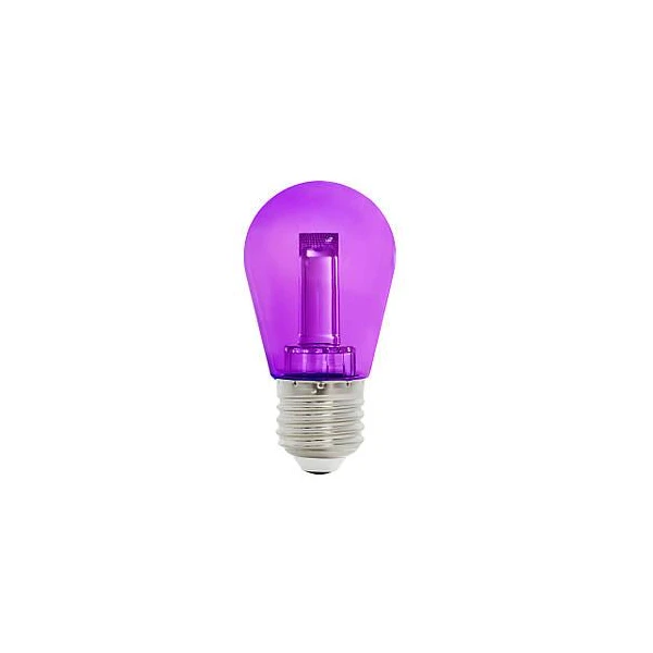 Bec LED FANTASY, 2 W, 30 lm, E27, violet, Horoz image