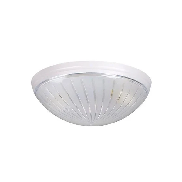 Plafon din plastic 'UFO ZAGREP' 'alb' cu dulie dubla Е27. 2х26W. 400-001-104 image