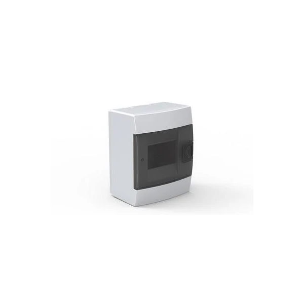 Tablou electric 4 module. montaj aparent. alb. Teb image
