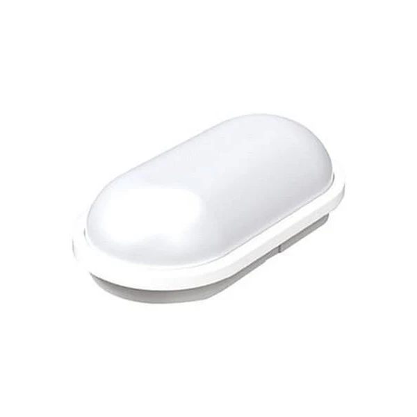 Plafoniera din plastic AYDOS TEB. 15 W. 6400 K. 1500 Lm. IP65. Ovala. Alb. image