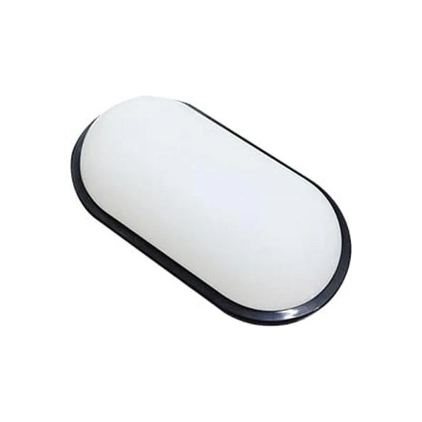 Plafoniera din plastic AYDOS TEB. 15 W. 6400 K. 1500 Lm. IP65. Ovala. Negru. image