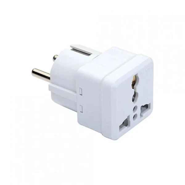 Adaptor universal, World - Europa, 16A, alb, TEB image