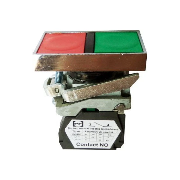 Comutator. tip buton. dreptunghiular. "start-stop" +1NO/1NC image