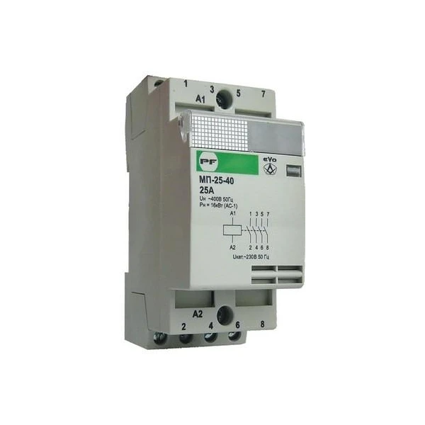 Contactor modular. 2Р. 40А. 2NO. Promfactor image