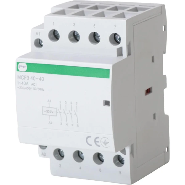 Contactor modular, 4Р, 40А, 4NO, 230 V, Promfactor image