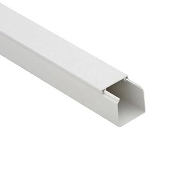 Canal cablu PVC, 12 x 12 mm, alb, Neomax image