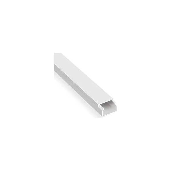Canal cablu PVC, 20 x 10 mm, alb, Neomax image