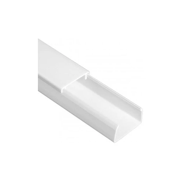 Canal cablu PVC, 40 x 25 mm, alb, Neomax image