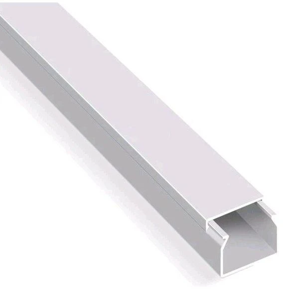 Canal cablu PVC cu inchidere dubla, 25 x 16 mm, alb, Neomax image