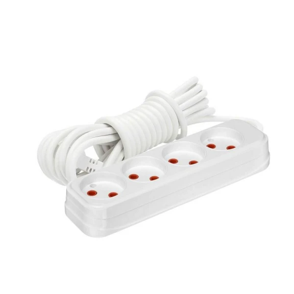 Prelungitor in carcasa inchisa cu impamantare, 5 m, 4 prize, Neomax image