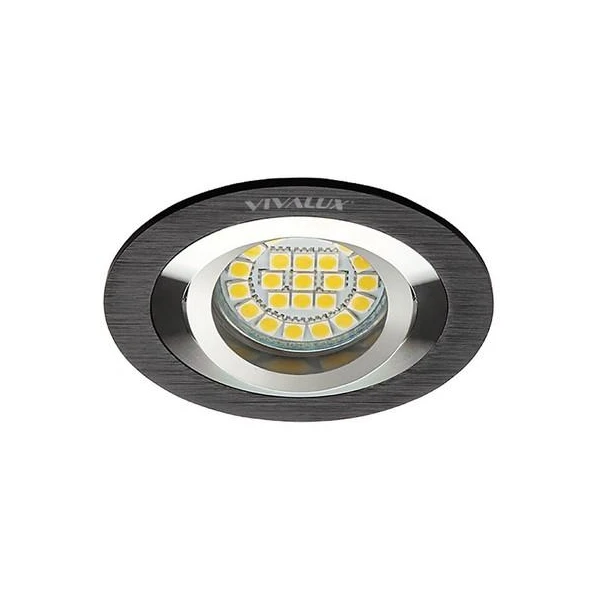 Spot incorporabil STYLE. MR16. GU5.3. negru. 'rotund' Vivalux image