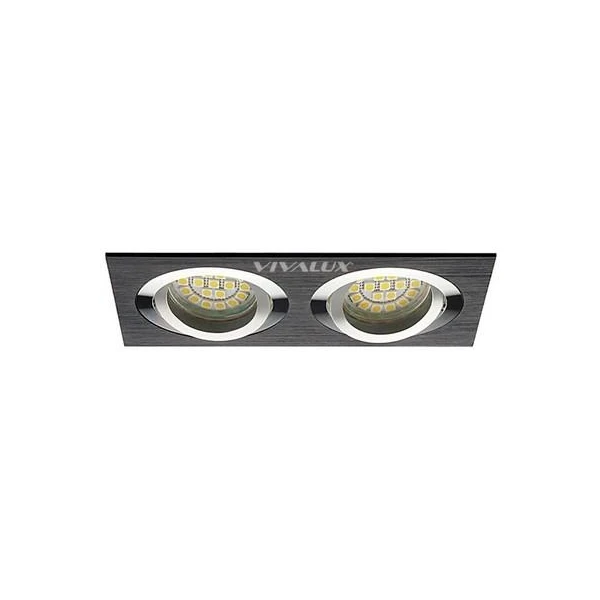 Spot incorporabil STYLE. MR16. 2xGU5.3. negru. Vivalux image