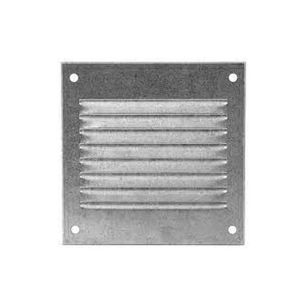 Grila de ventilatie metalica MR1010Zn Europlast. 100 x 100 mm. Zincata. image